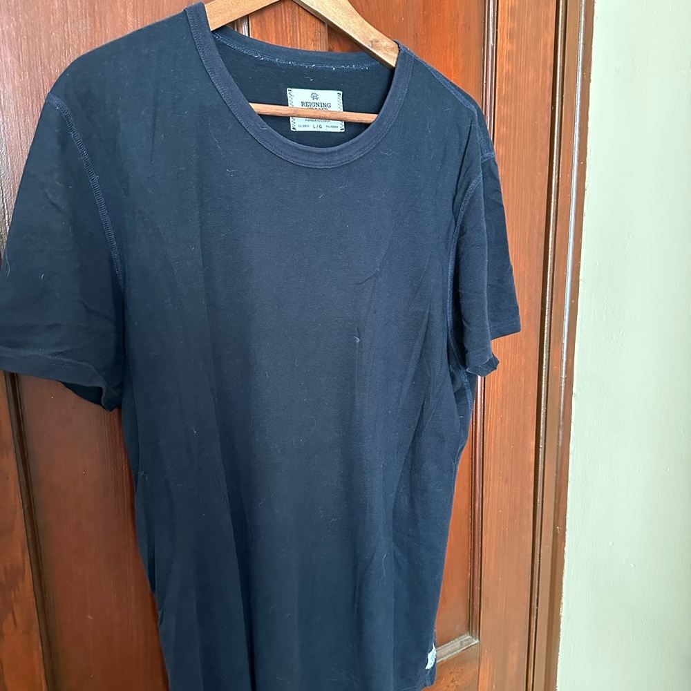 Black Crew Neck T-Shirt